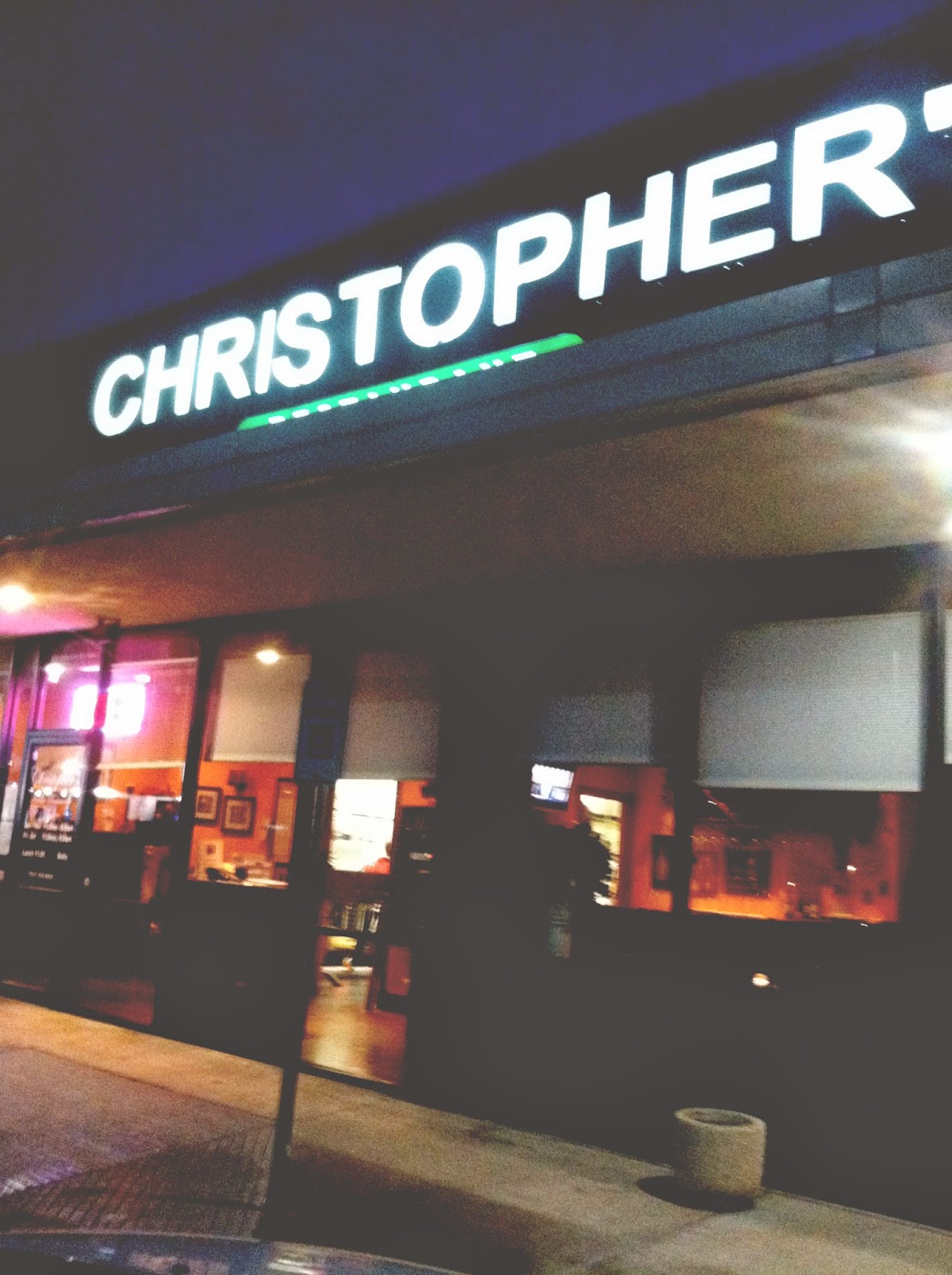 A Trip to the Suburbs: Christopher's in Humble